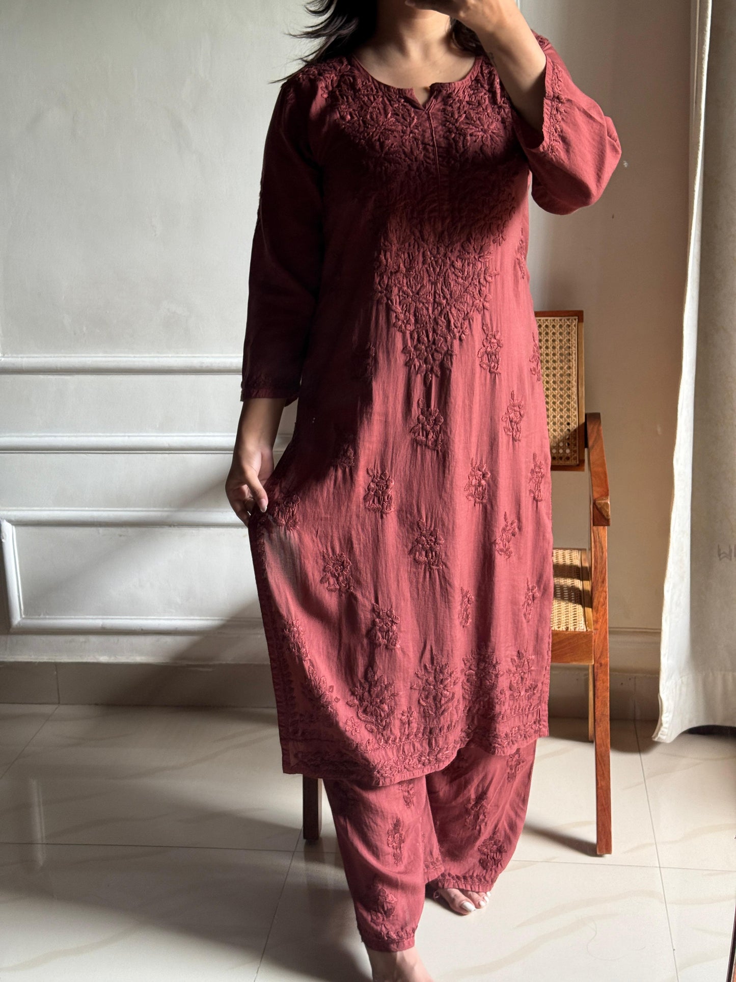 Premium Dyeable Soft Modal Palazzo Set