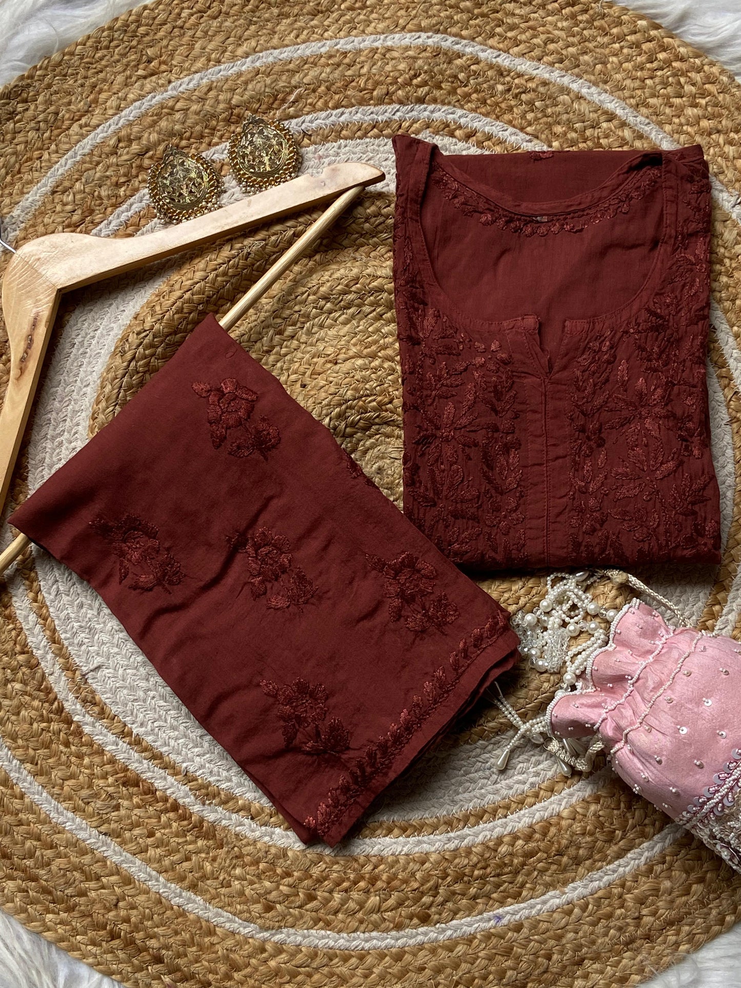 Premium Dyeable Soft Modal Palazzo Set