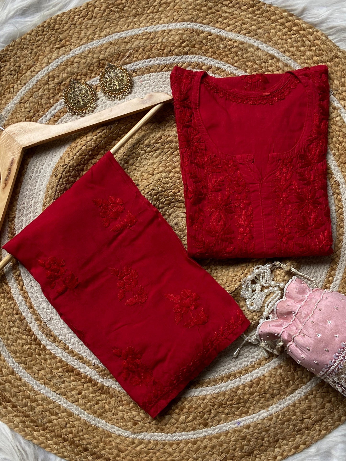 Premium Dyeable Soft Modal Palazzo Set