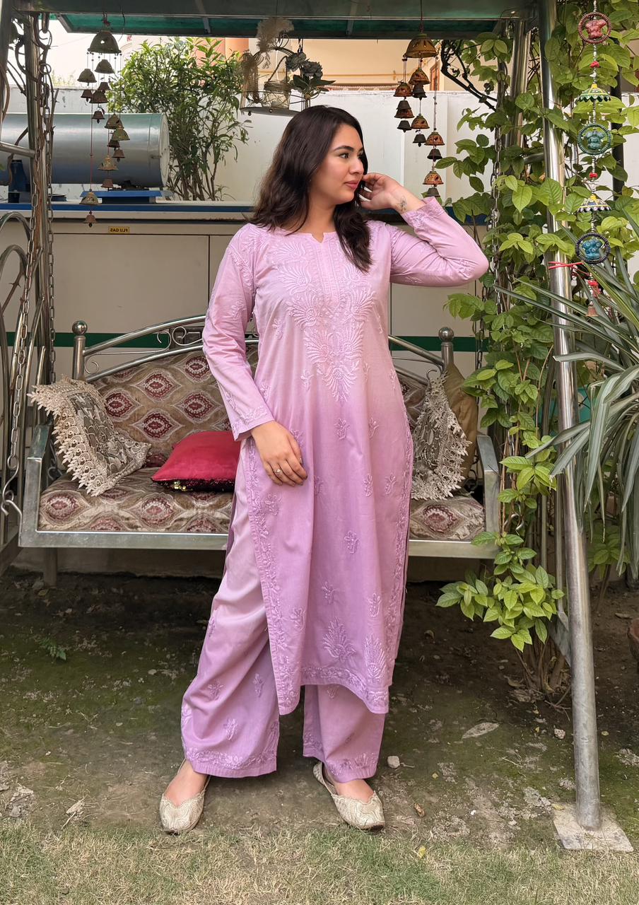 Mul Cotton Plazo Set