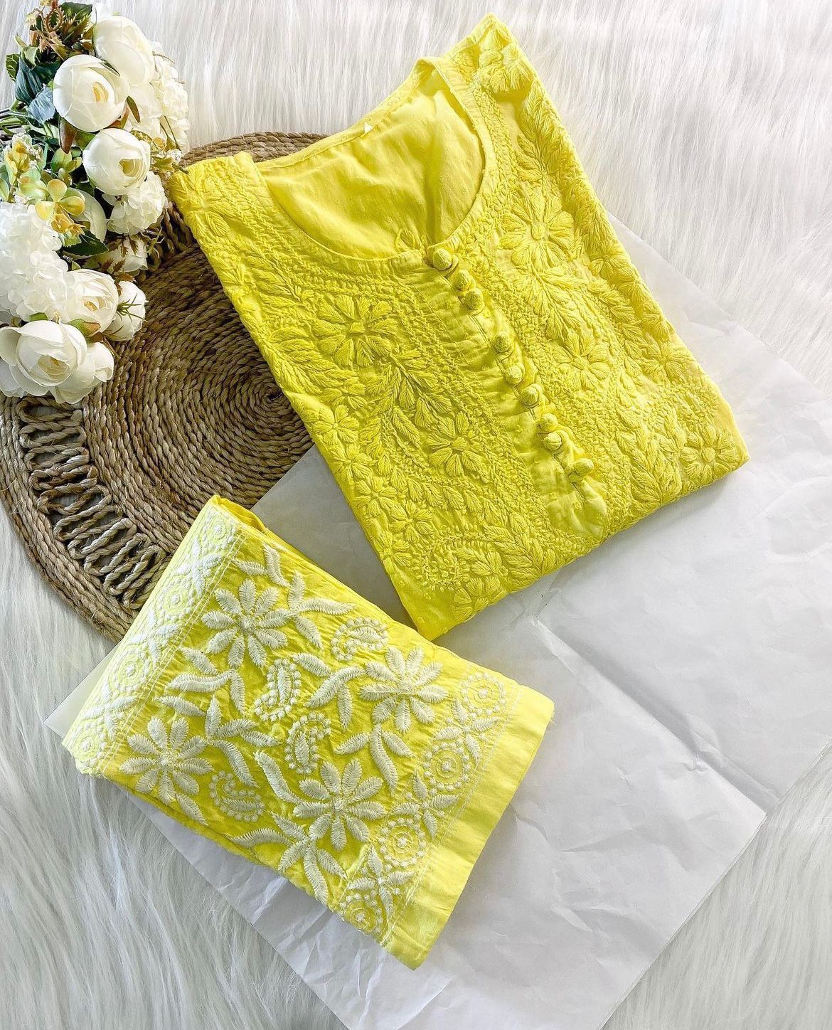 Dobby Cotton Set