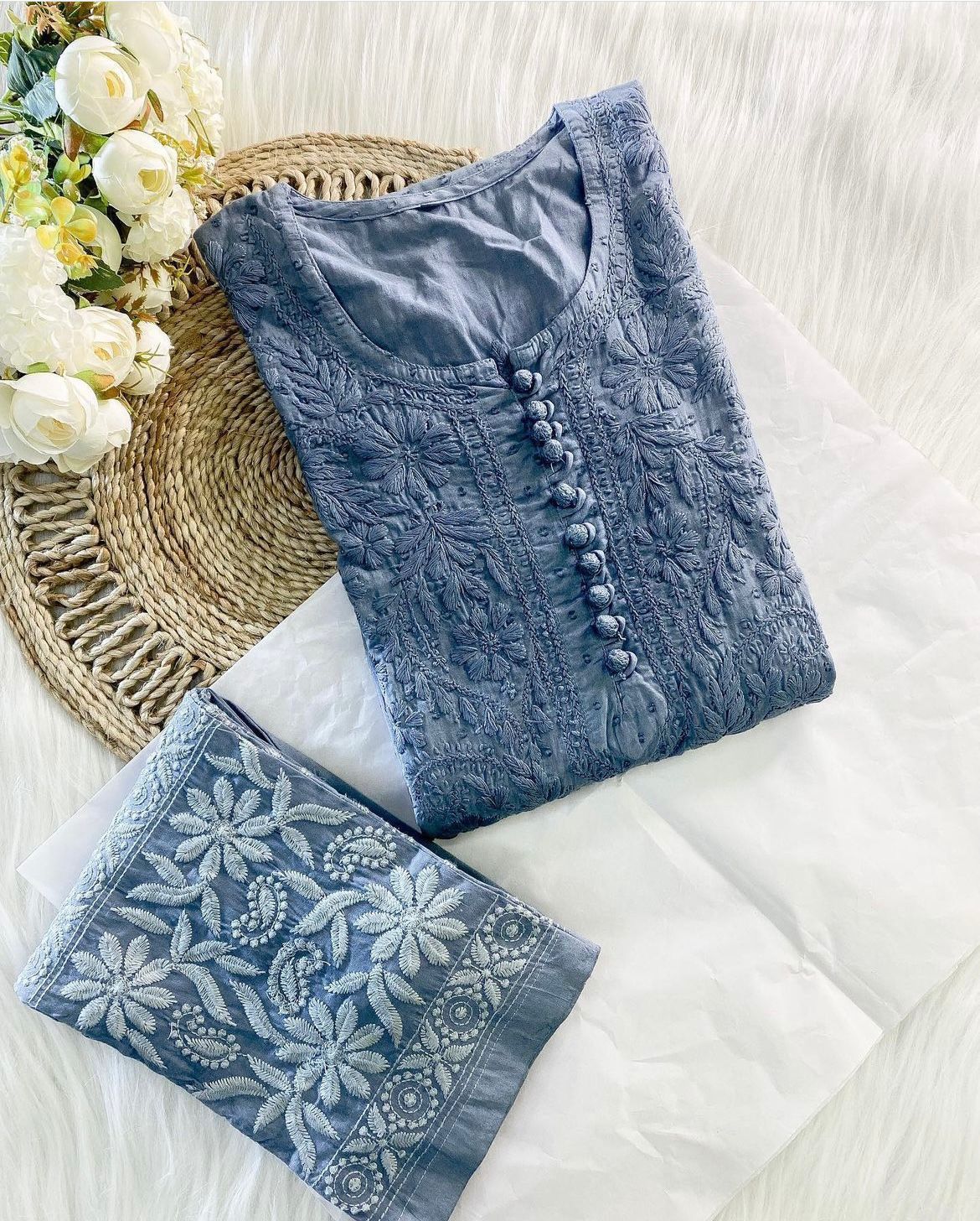 Dobby Cotton Set