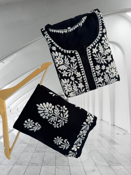 Premium Rayon Chikankari Palazzo Set