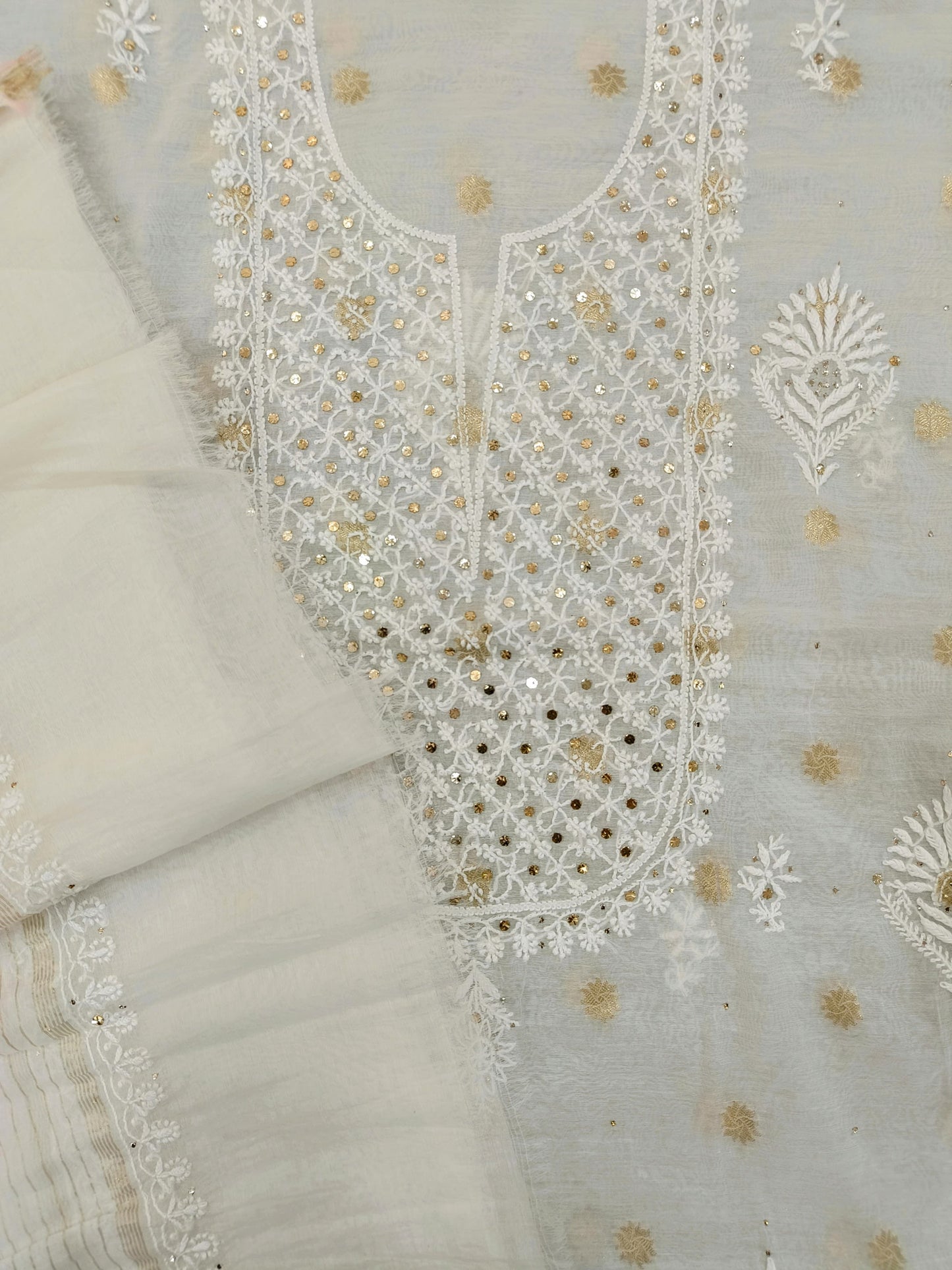 Mul Chanderi Banarasi Suits