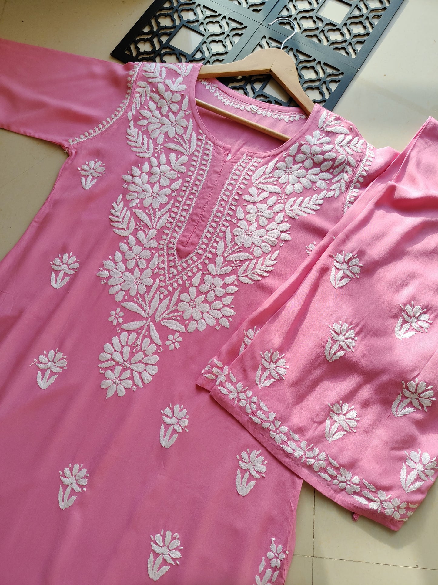 Premium Fine Chikankari rayon sets