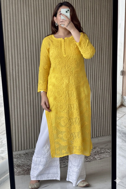 Viscose kurti and Plazo set.