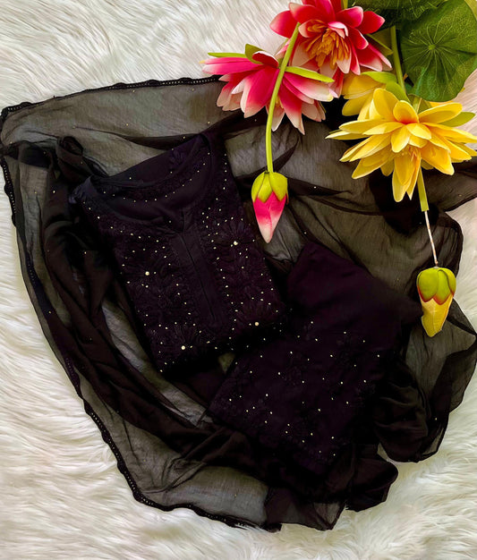 Rayon Mukesh kurti palazzo set