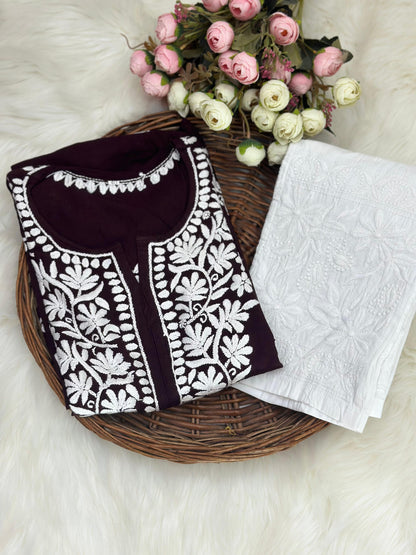 Rayon Kurti with Lycra Pant
