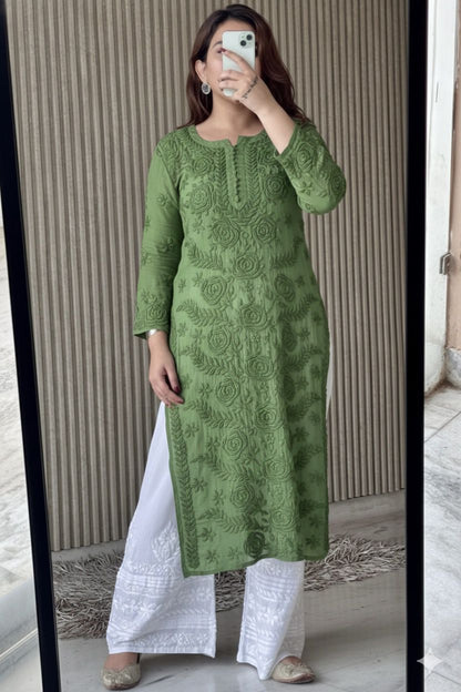 Viscose kurti and Plazo set.