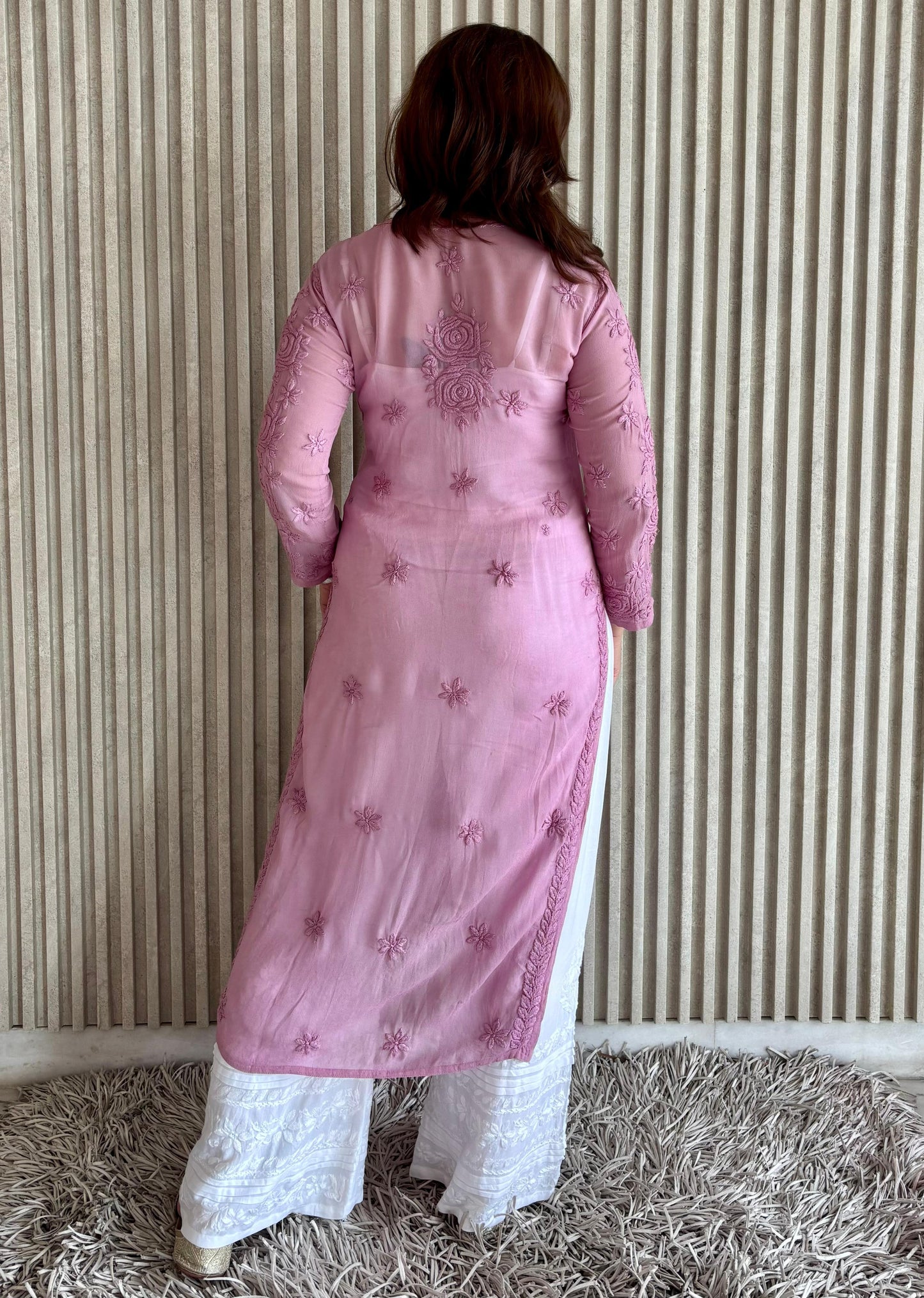Viscose kurti and Plazo set.