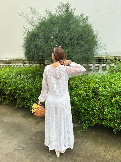 Chikankari Georgette Anarkali