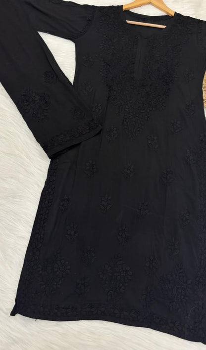 Heavy Daman Chikankari Modal set