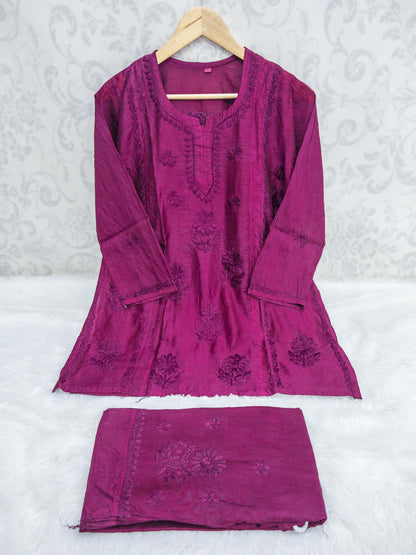 Premium Chanderi Co-ord Set