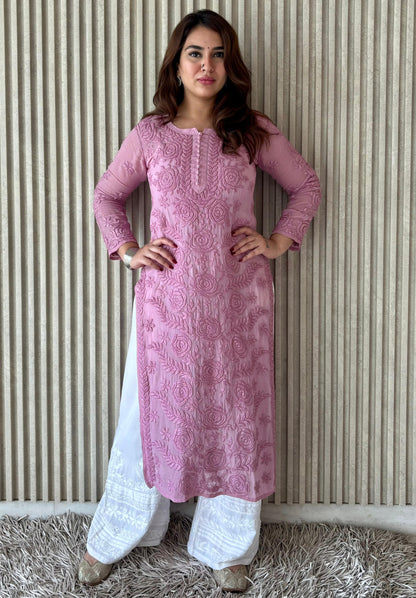 Viscose kurti and Plazo set.
