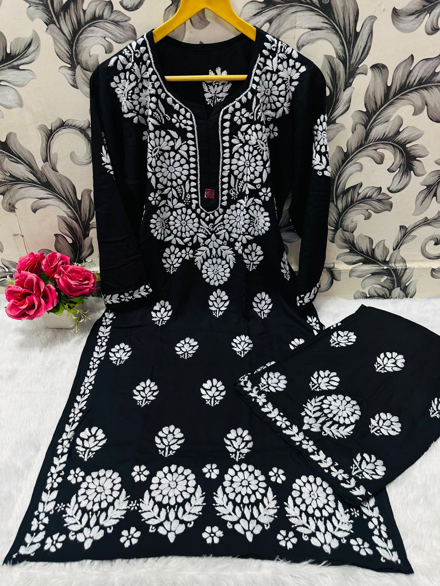 Rayon Kurti Plazo set