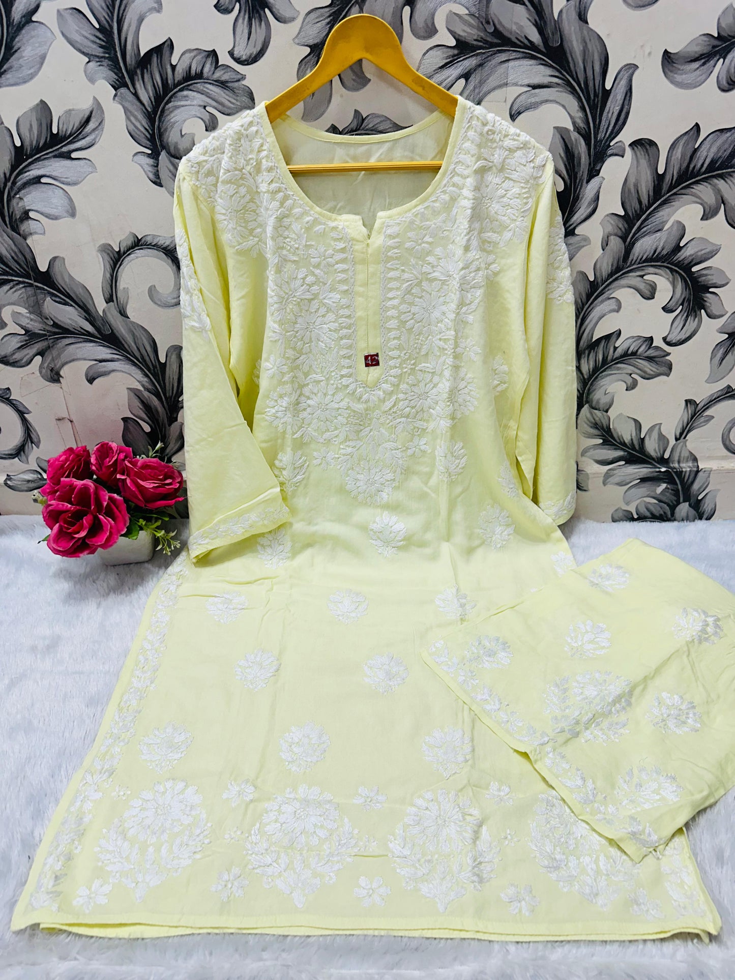 Rayon Kurti Plazo set