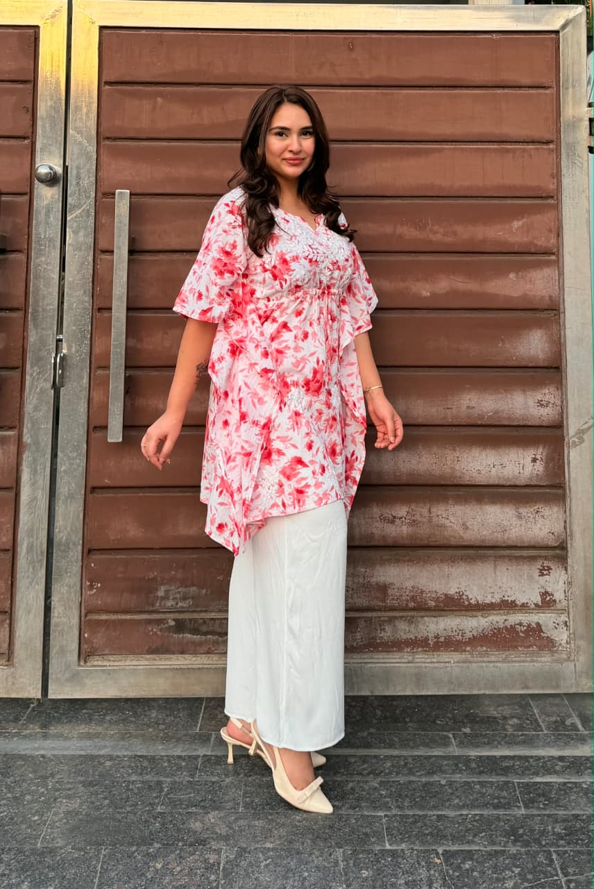 Mul mul kaftan short top
