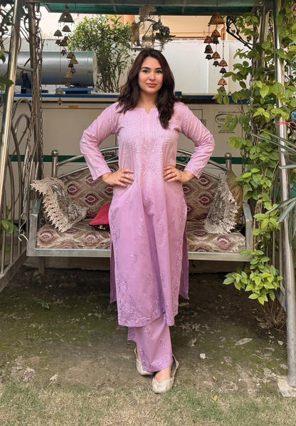Mul Cotton Plazo Set