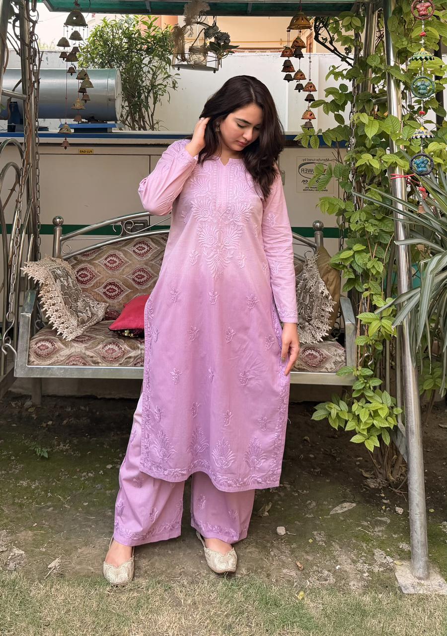 Mul Cotton Plazo Set