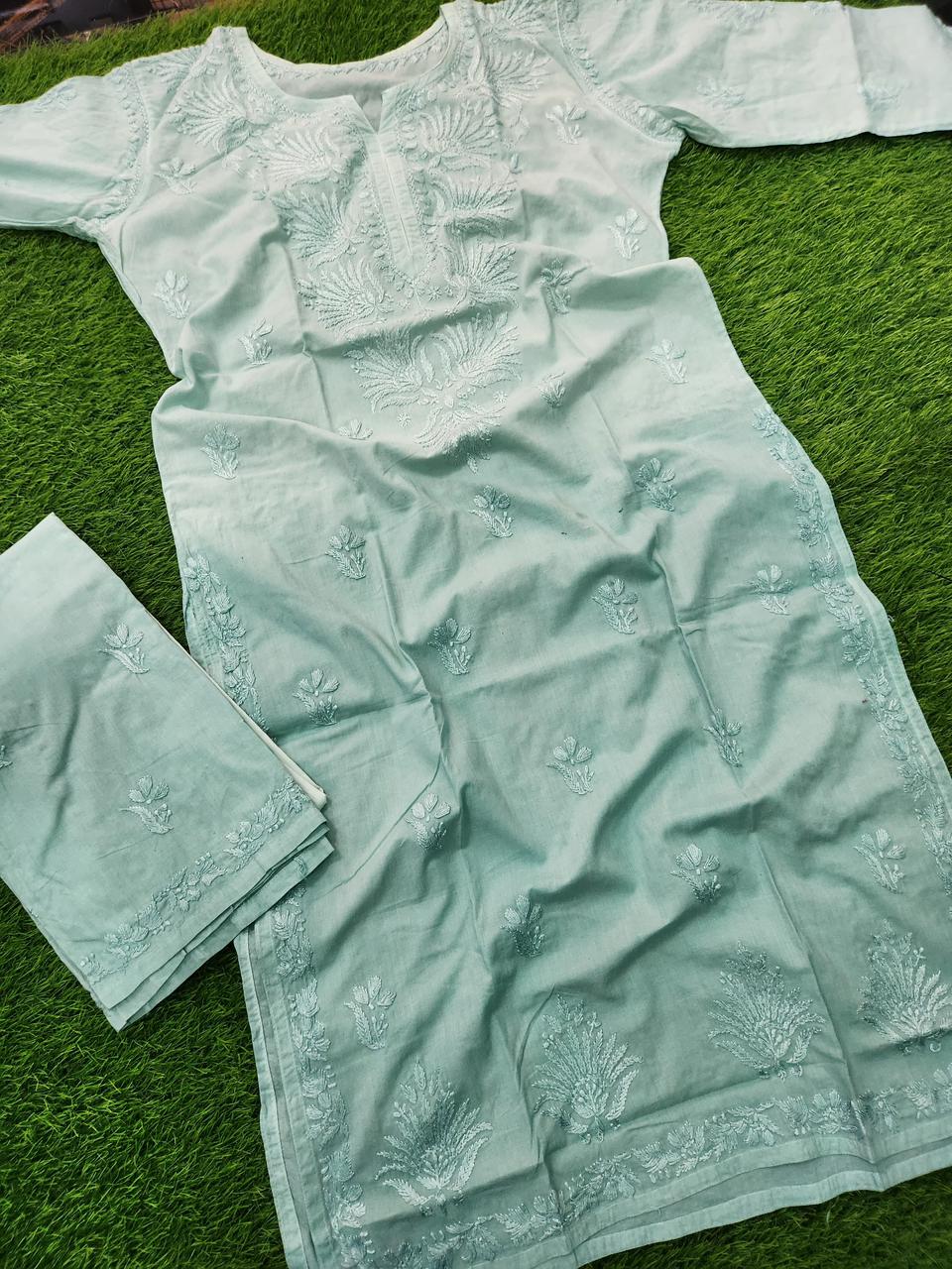 Mul Cotton Plazo Set