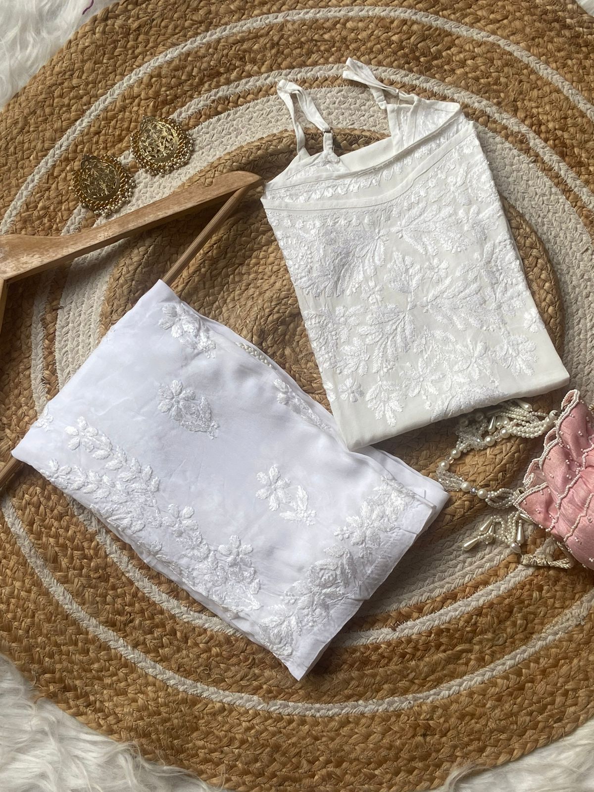 Muslin Kurti Modal Palazzo Set