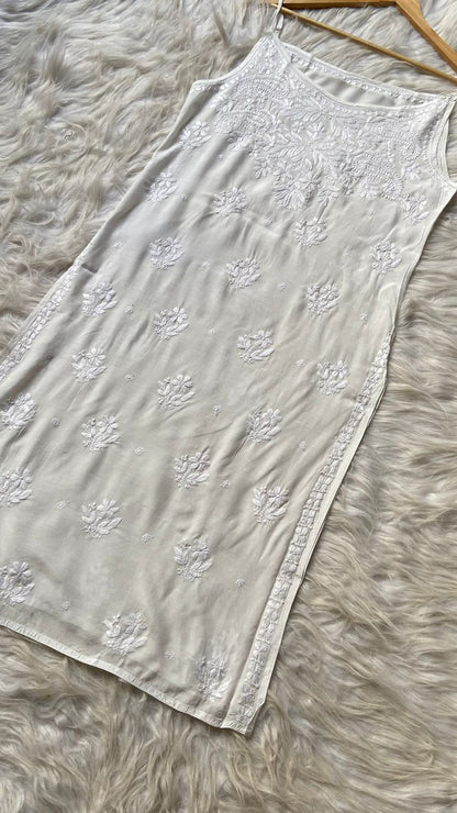 Muslin Kurti Modal Palazzo Set