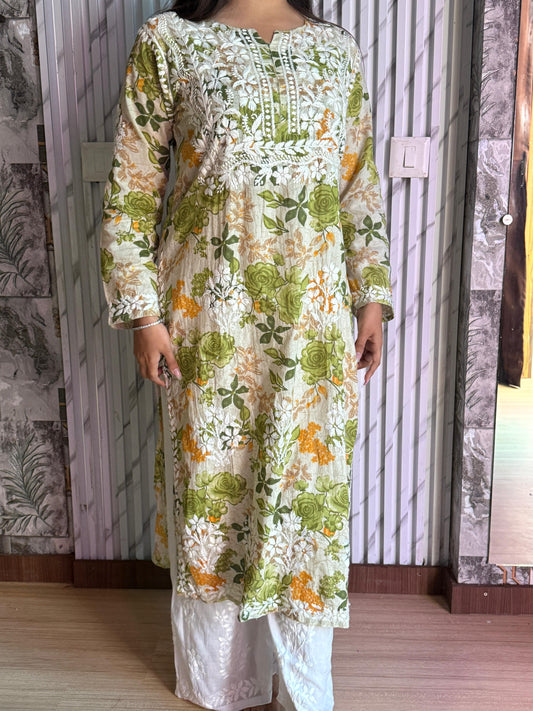 Modal Kurti Palazzo Set