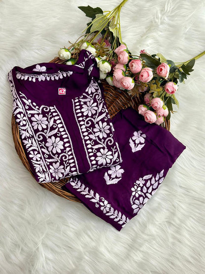 Luxury Soft Modal Kurti Set