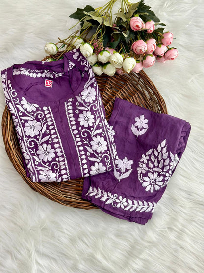 Luxury Soft Modal Kurti Set