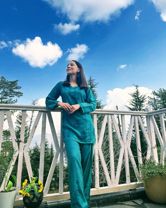 Premium Chanderi Co-ord Set