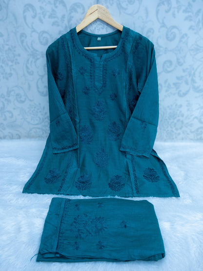 Premium Chanderi Co-ord Set