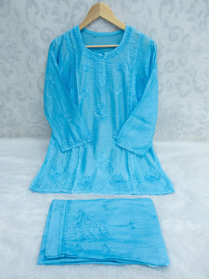 Premium Chanderi Co-ord Set