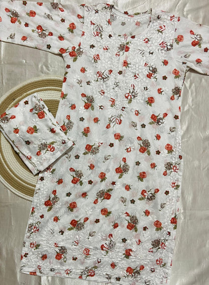 MUL MUL COTTON KURTA SET