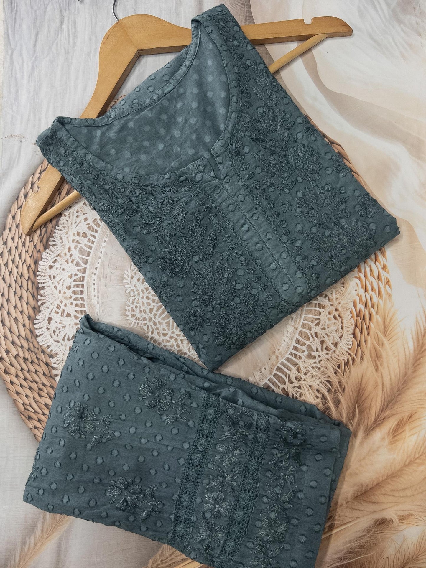 DOBBY COTTON SET