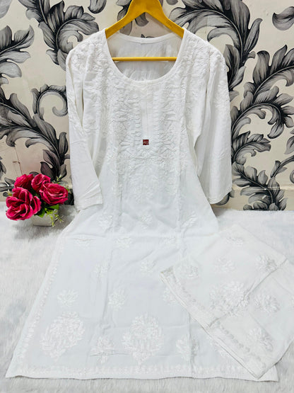 Rayon Kurti Plazo set
