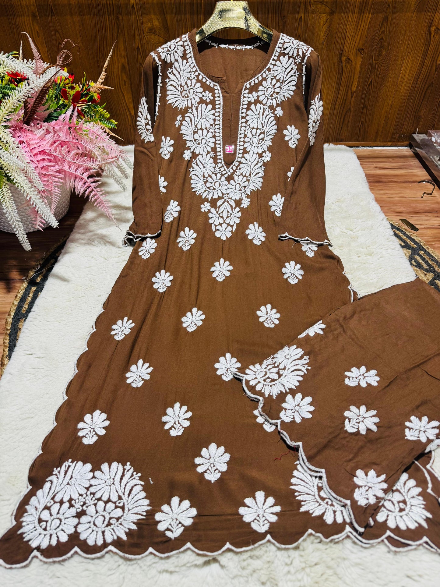 Rayon Kurti Set