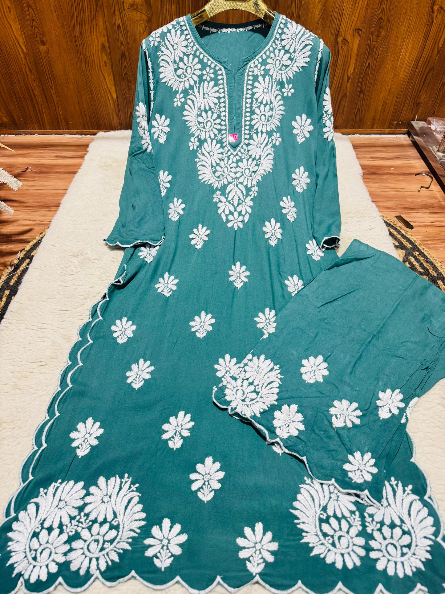 Rayon Kurti Set