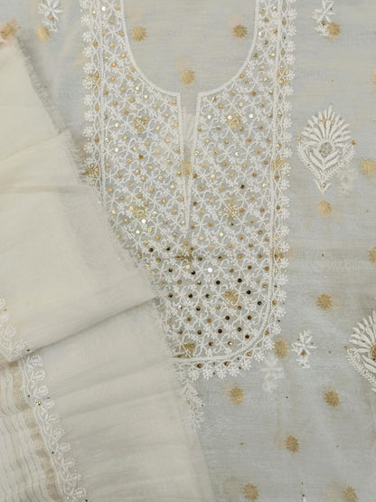 Mul Chanderi Banarasi Suits