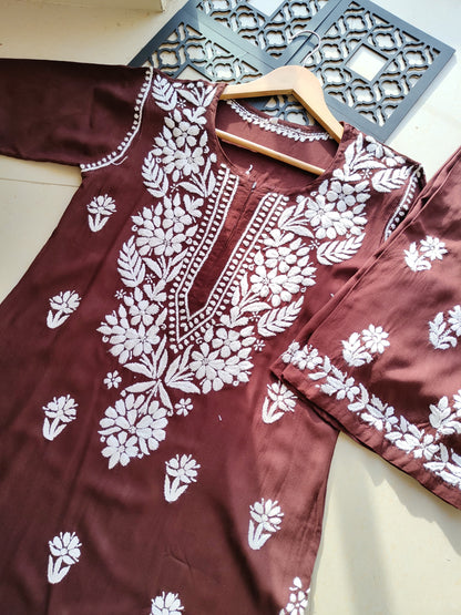 Premium Fine Chikankari rayon sets