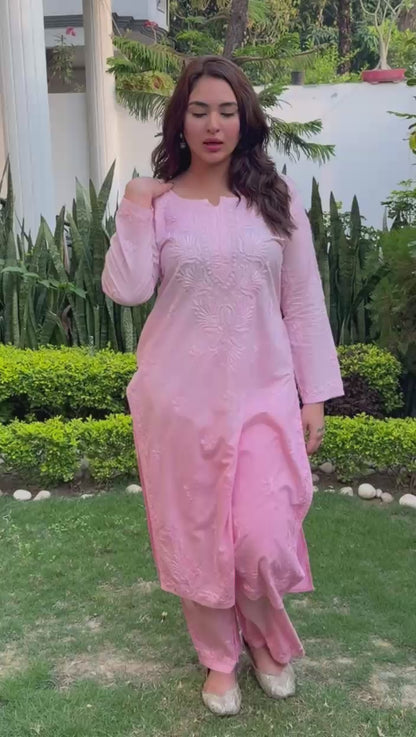 Mul Cotton Plazo Set