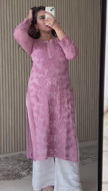 Viscose kurti and Plazo set.